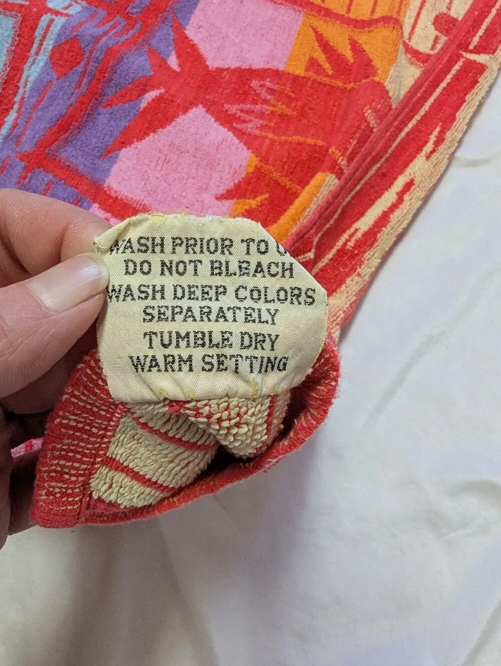 Jay Franco 100% Cotton Colorful Vtg Beach Towel Surfer Volleyball Fish 25